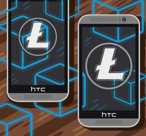 همکاری لایت کوین و HTC